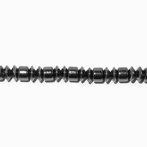 Hematite Beaded Stretch Bracelet,
