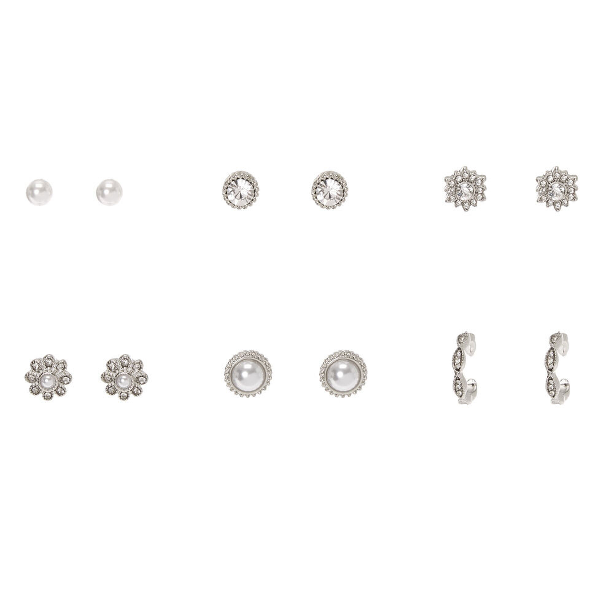 Pack of stud earrings on sale