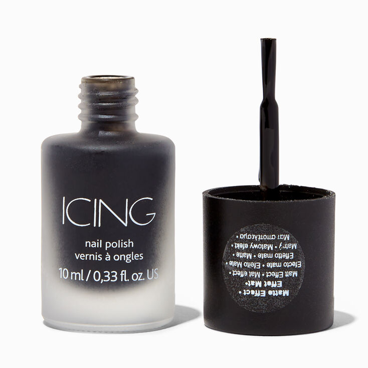 Matte Nail Polish - Black,