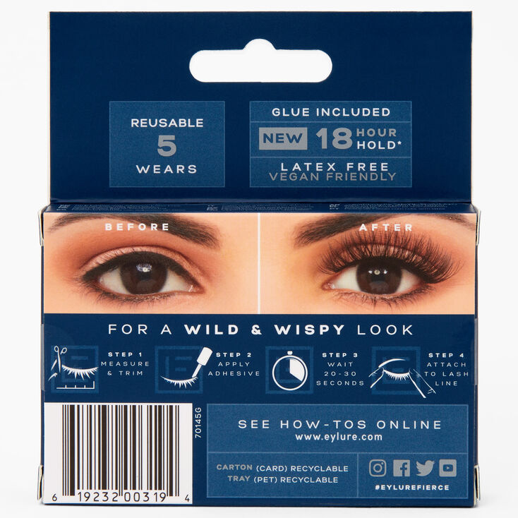 Eylure Fierce Wild &amp; Wispy False Lashes - Fierce,