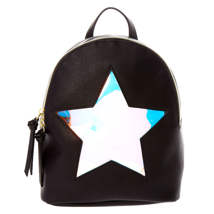 Holographic Star Mini Backpack | Icing US