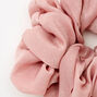 Giant Satin Hair Scrunchie - Blush Pink,