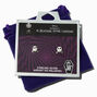 The Nightmare Before Christmas&reg; Jack Skellington Sterling Silver Stud Earrings,