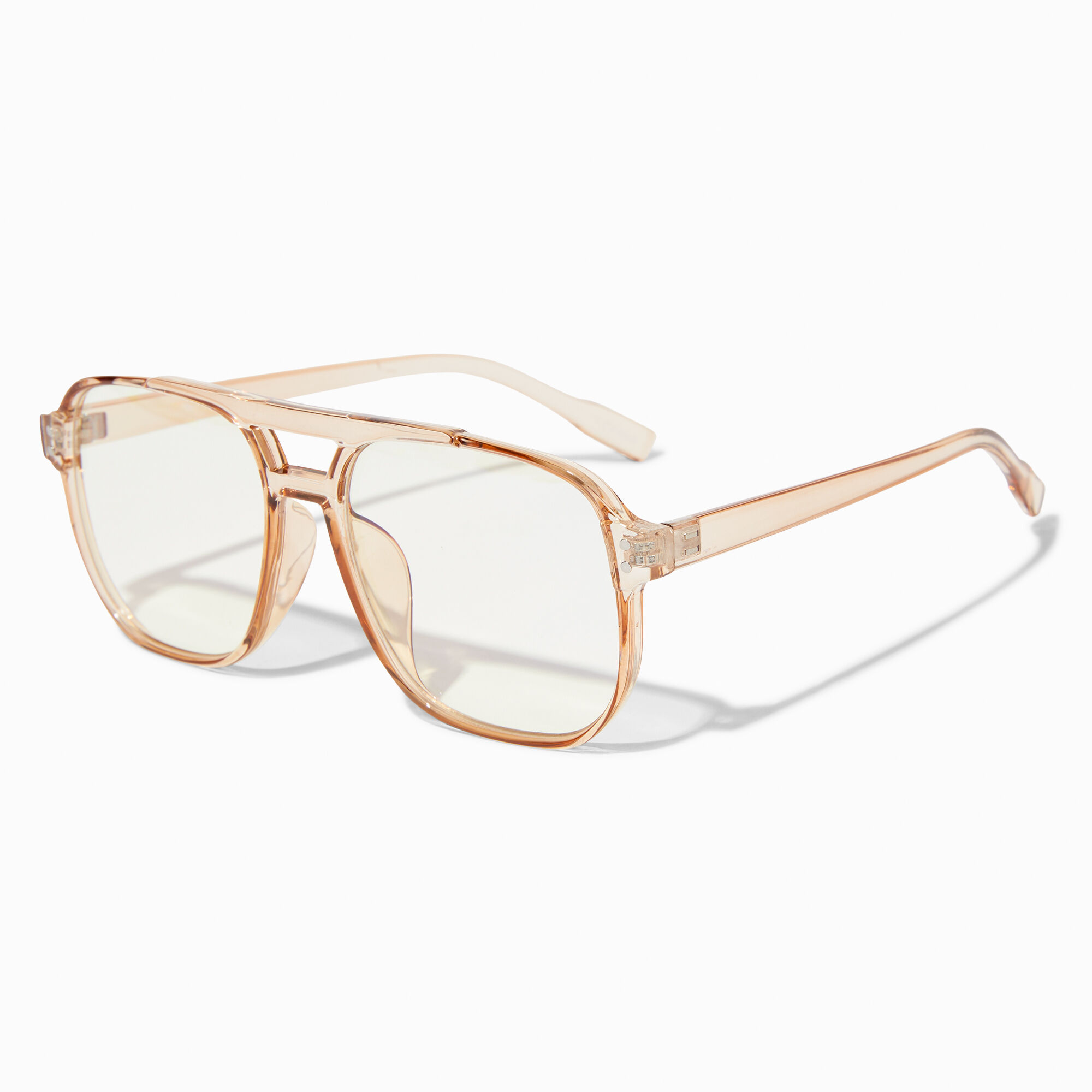Aviator clear hotsell glasses in stores