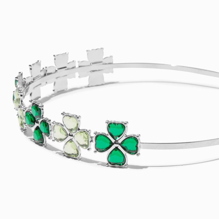 Gemstone Shamrocks Headband,