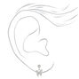 Silver Butterfly &amp; Stars Stud Earring Stackables Set &#40;3 Pack&#41;,
