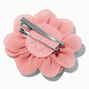 Blush Rosette Flower Hair Clip,