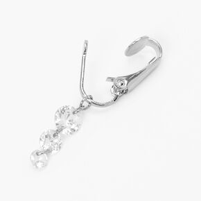 Crystal Trio Clip On Faux Belly Ring,