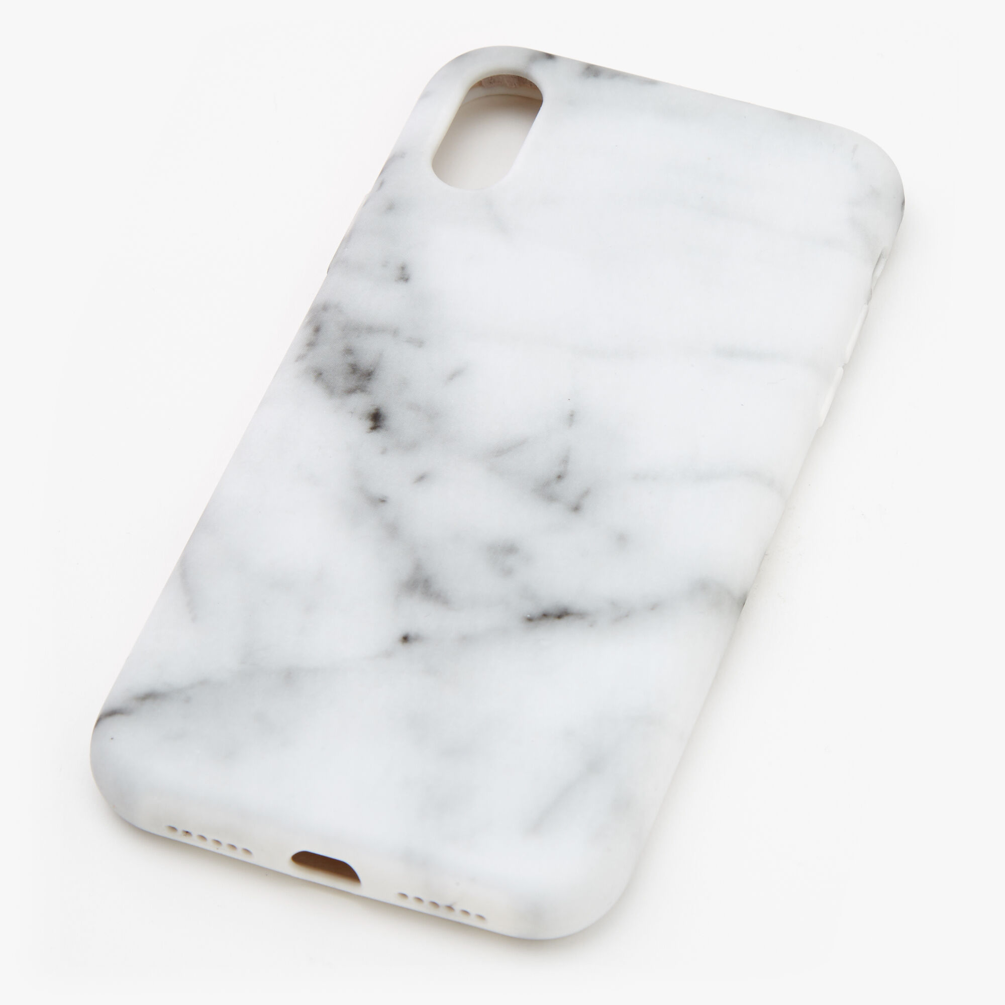 White Marble Protective Case - Fits XR Icing US