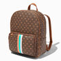 Brown Status Icons Medium Backpack,