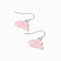 Pink Cowboy Hat 0.5&quot; Drop Earrings,