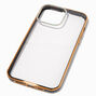 Embellished Clear/Black Phone Case - Fits iPhone&reg; 13 Pro Max,