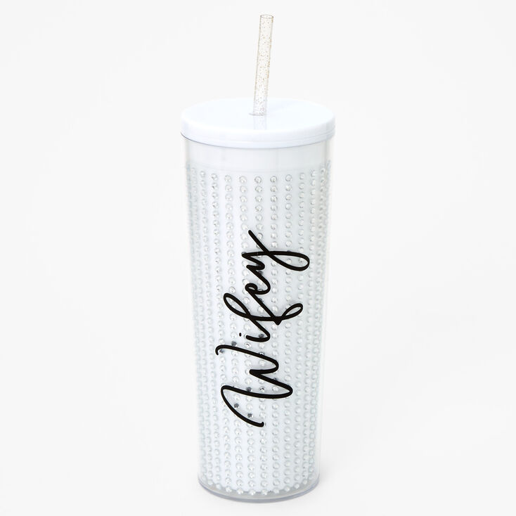 Wedding Bride &quot;Wifey&quot; Tumbler,