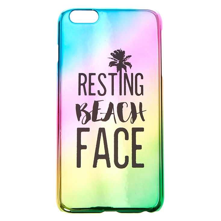 Beach Face Phone Case,