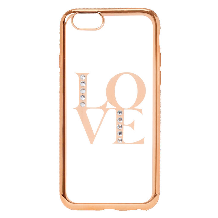 Gold Love Phone Case Fits Iphone 6 7 8 Se Icing Us