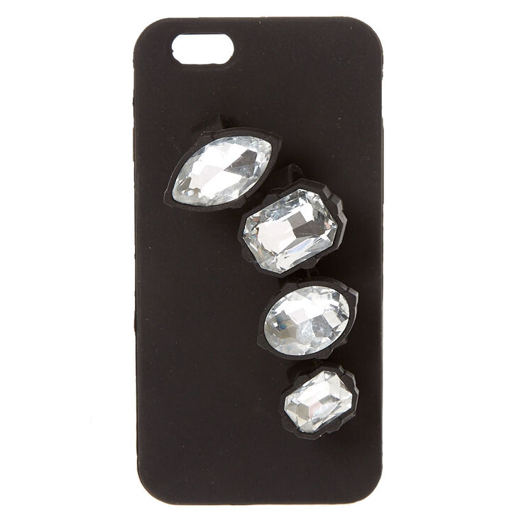 Black Gem Holder Phone Case,