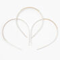 Gold Mixed Pearl Headbands - Ivory, 3 Pack,