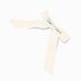 Ivory Velvet Bow Hair Clips - 2 Pack,