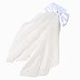 Pearl Bow Bridal Veil,