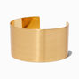 Gold-tone Brushed Cuff Bracelet,
