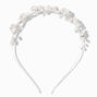 Pearl &amp; Crystal Flower Headband,