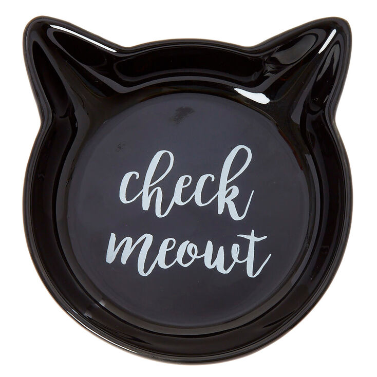 Check Meowt Trinket Dish,