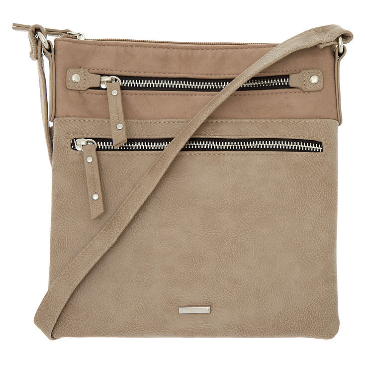 Midi Passport Crossbody Bag - Tan,