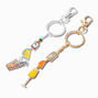 Best Friends Cocktail Charms Keychains - 2 Pack,
