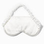 White Bling Satin Sleeping Mask,