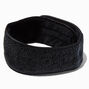 Black Mega Bling Headwrap,