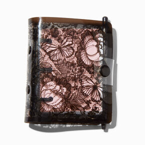 Butterfly Lace Mini Journal Notebook,