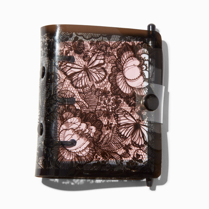 Butterfly Lace Mini Journal Notebook,