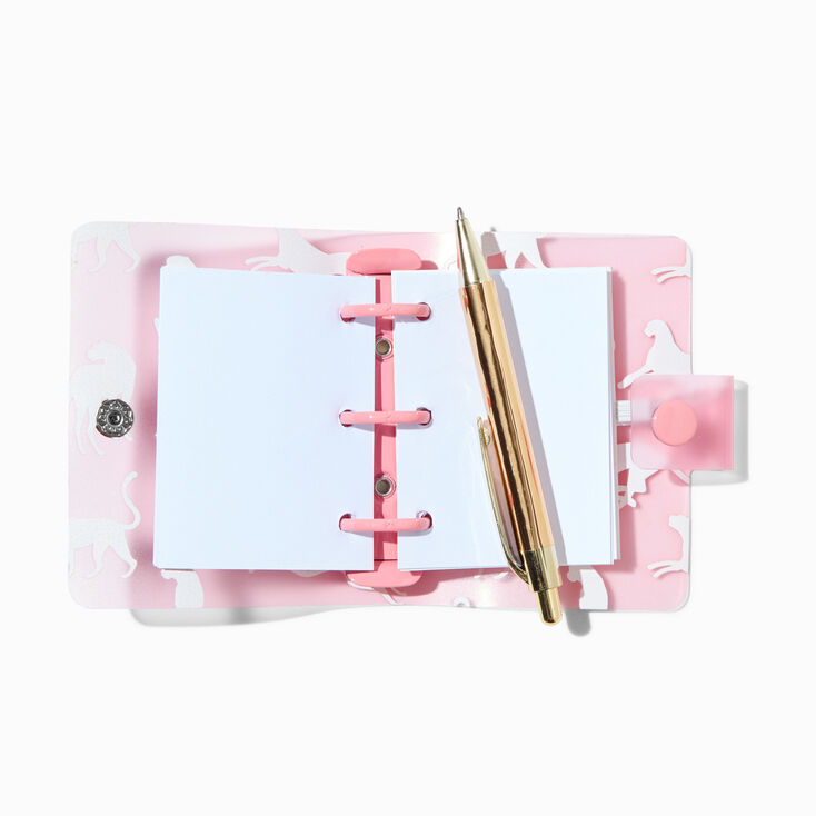 Pink Cheetah Mini Journal ,
