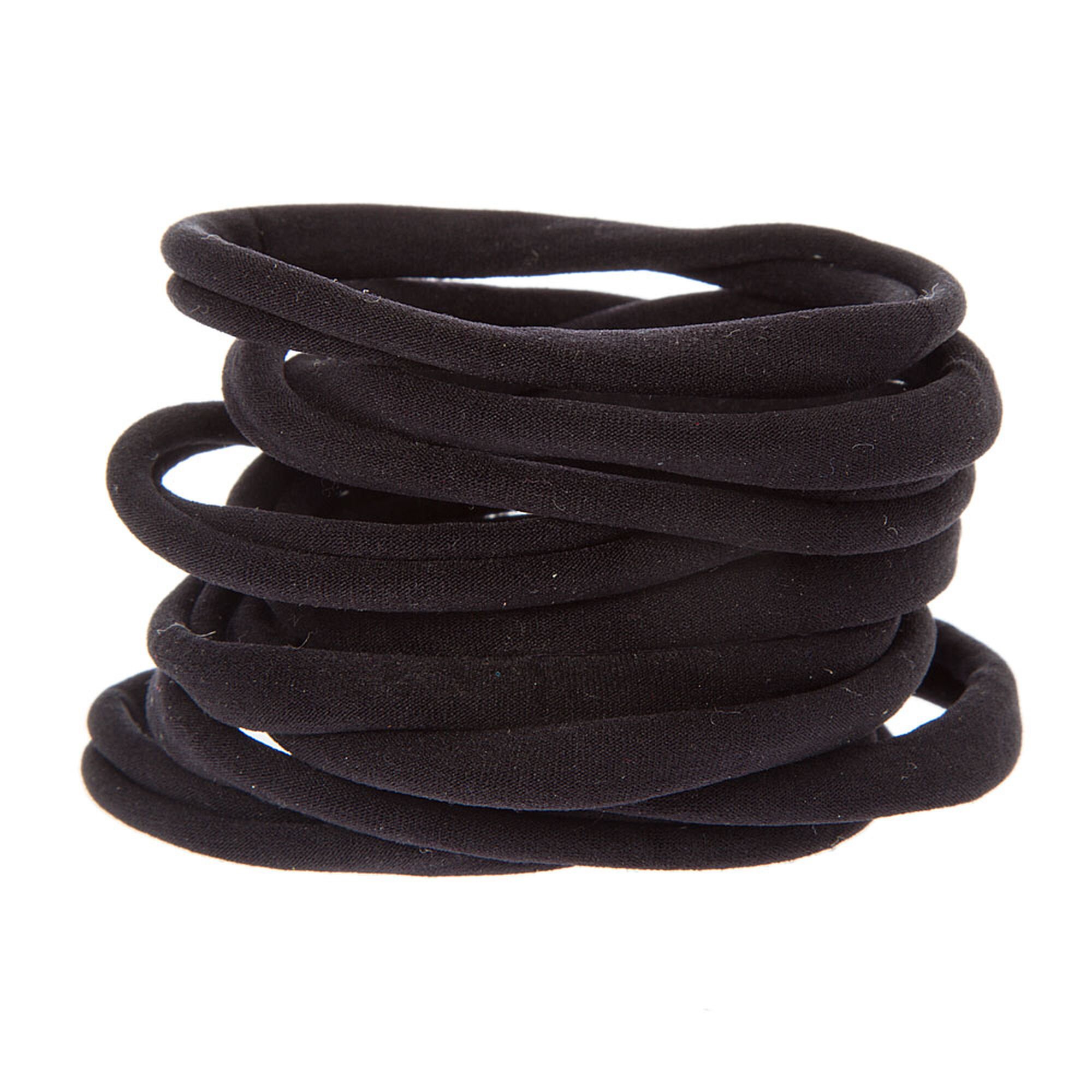 Stylish hair band cloth for baby girls - black, 0-5 years