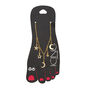 Gold Celestial Charm Anklet,