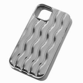 Silver Waves Phone Case - Fits iPhone&reg; 13/14/15,