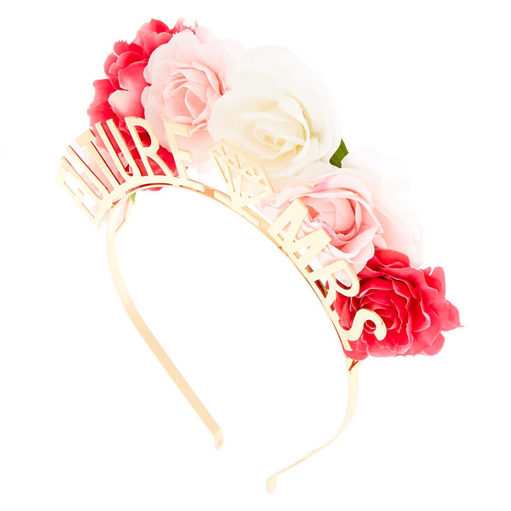 Floral Future Mrs. Headband - Gold,