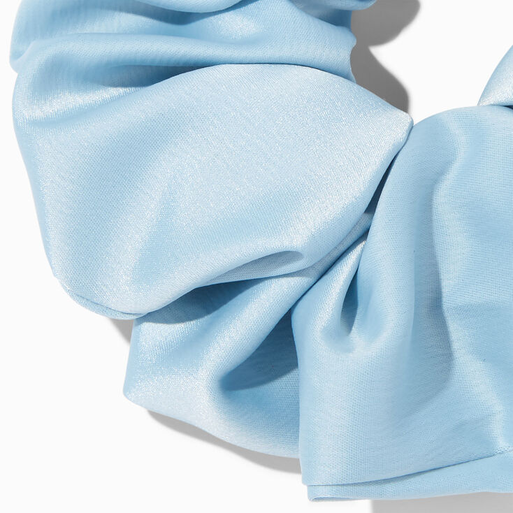 Giant Light Blue Hair Scrunchie,