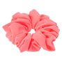 Large Hair Scrunchie - Neon Pink,