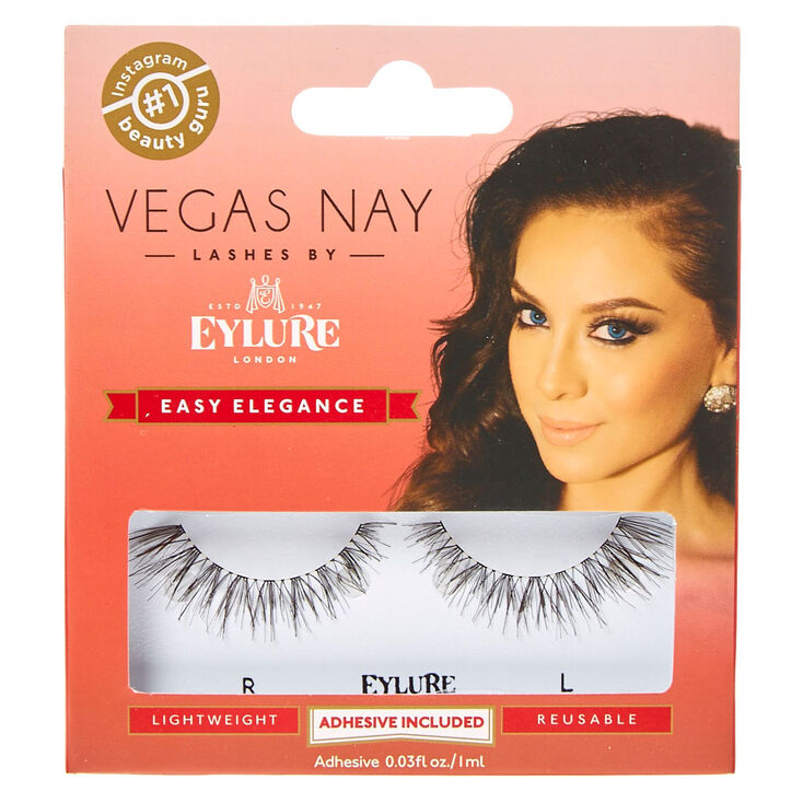 Vegas Nay Easy Elegance Black False Lashes,