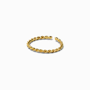 ICING Select 18k Yellow Gold Plated Twisted Toe Ring,
