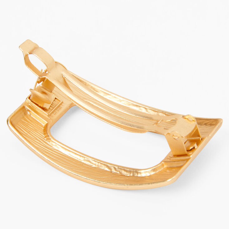 Gold Chain Hair Barrette,