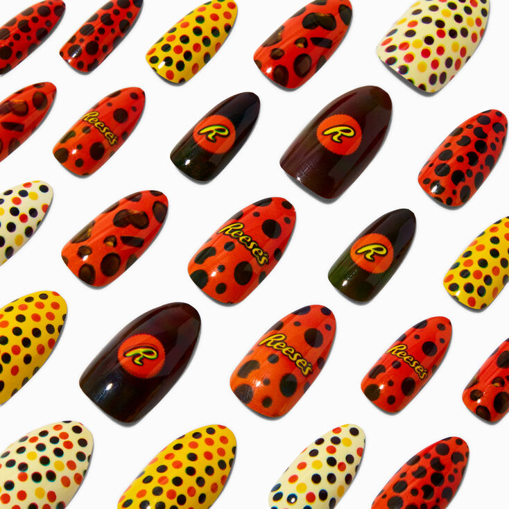 Hershey&#39;s&reg; Reese&#39;s&reg; ICING Exclusive Stiletto Vegan Faux Nail Set - 24 Pack,