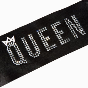 Birthday Queen Black Sash,