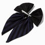 Wednesday&trade; Black Logo Hair Bow,