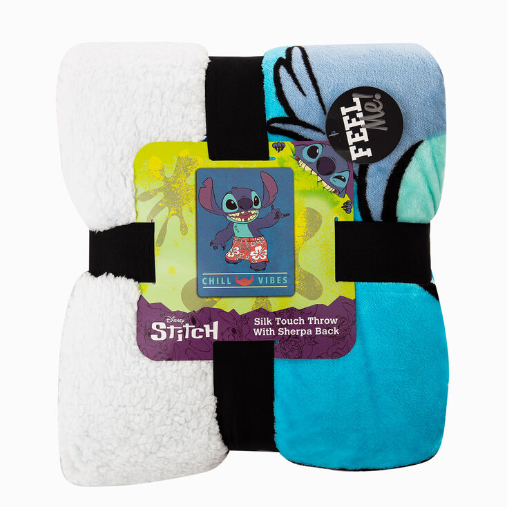 Lilo &amp; Stich Chill Out Silk Touch Sherpa Twin Size &#40;ds&#41;,
