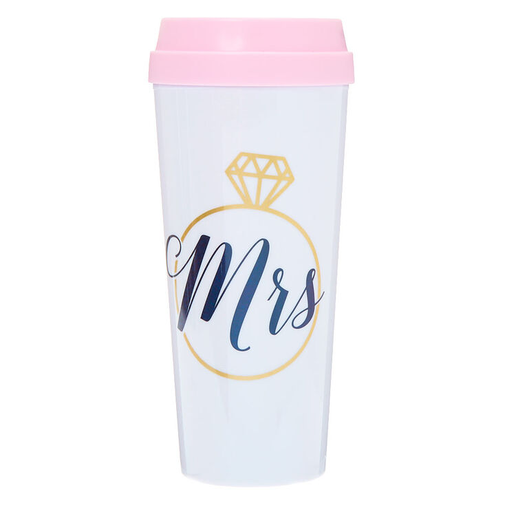 Mrs. Travel Mug - White,