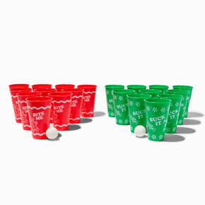 Christmas Beer Pong Game,