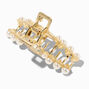 Gold Crystal Planet Pearl Hair Claw,