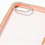 Embellished Clear/Blush Pink Phone Case - Fits iPhone&reg; 6/7/8/SE,